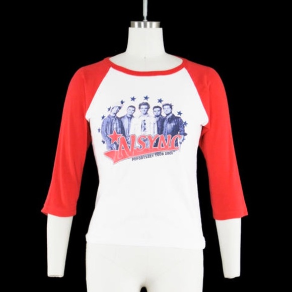 None Tops Vintage 99 Nsync Concert Tee Poshmark